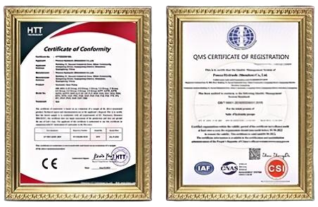 Quality control inspection of hydraulic components