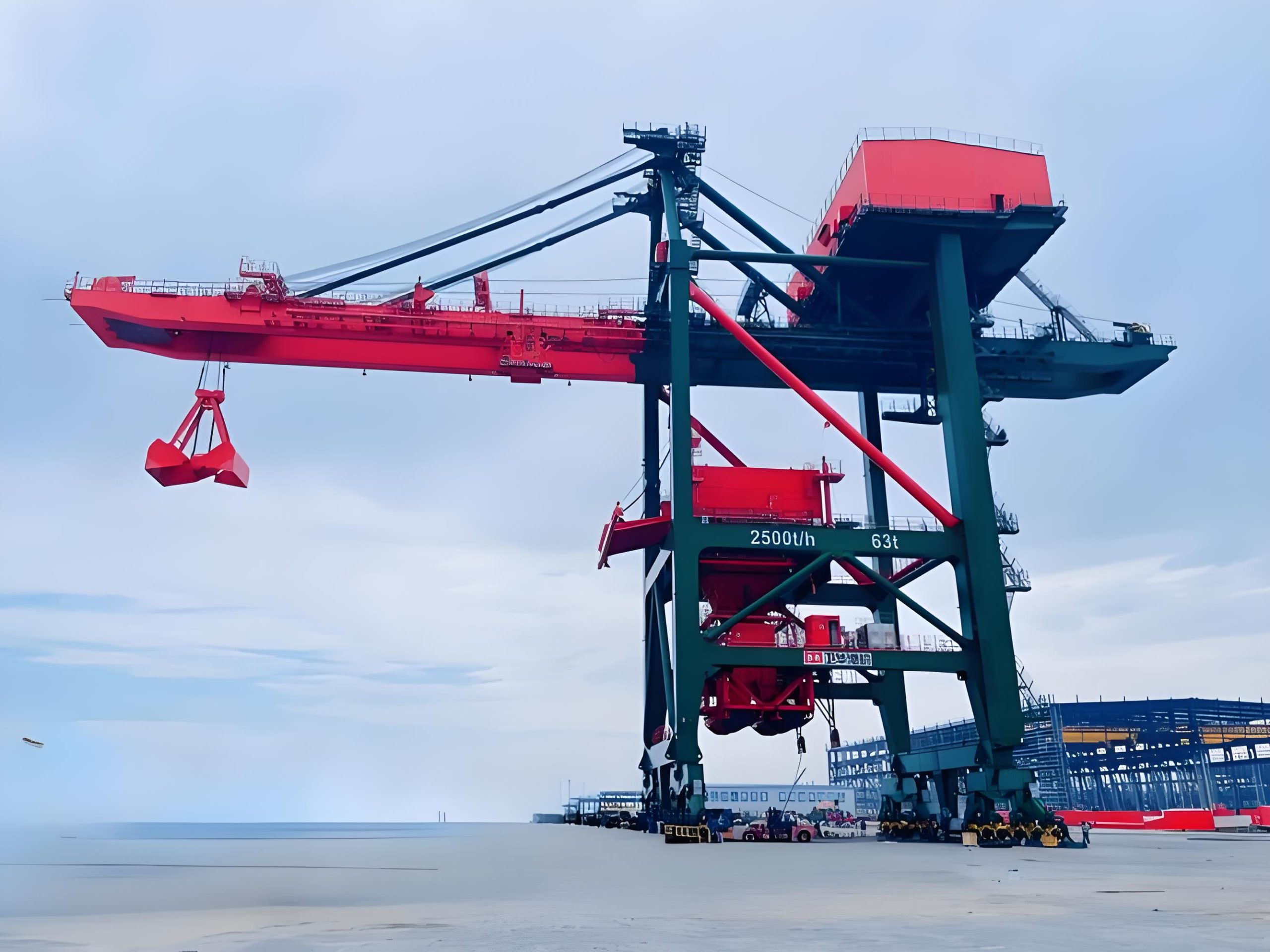 Marine hydraulic systems on a ship