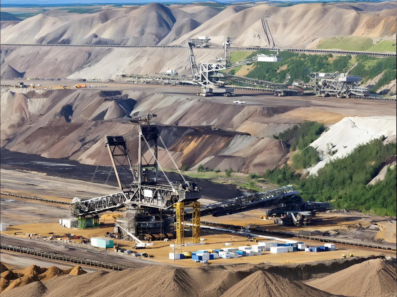 Mining hydraulic systems