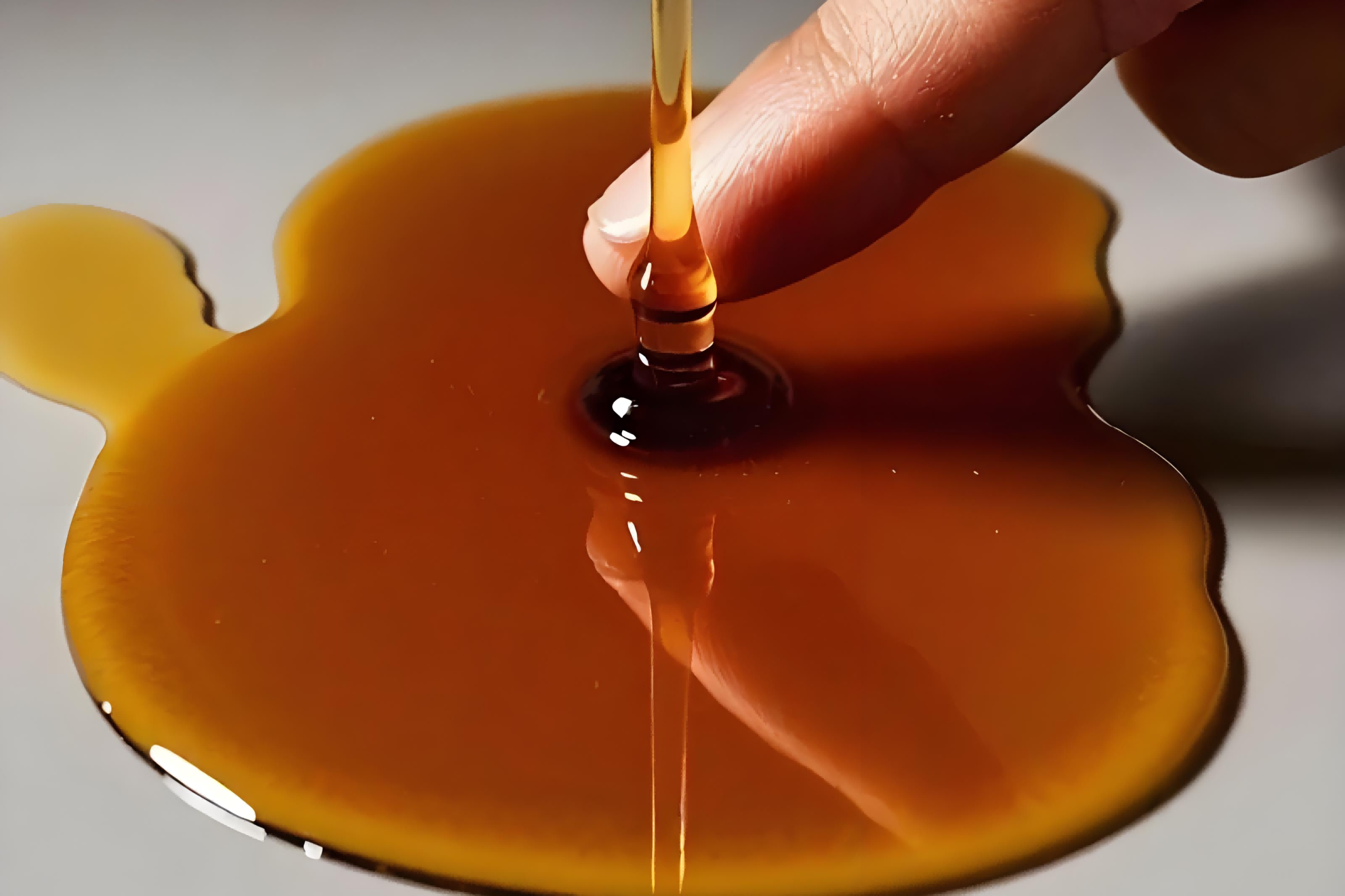 Hydraulic fluid density measurement illustration