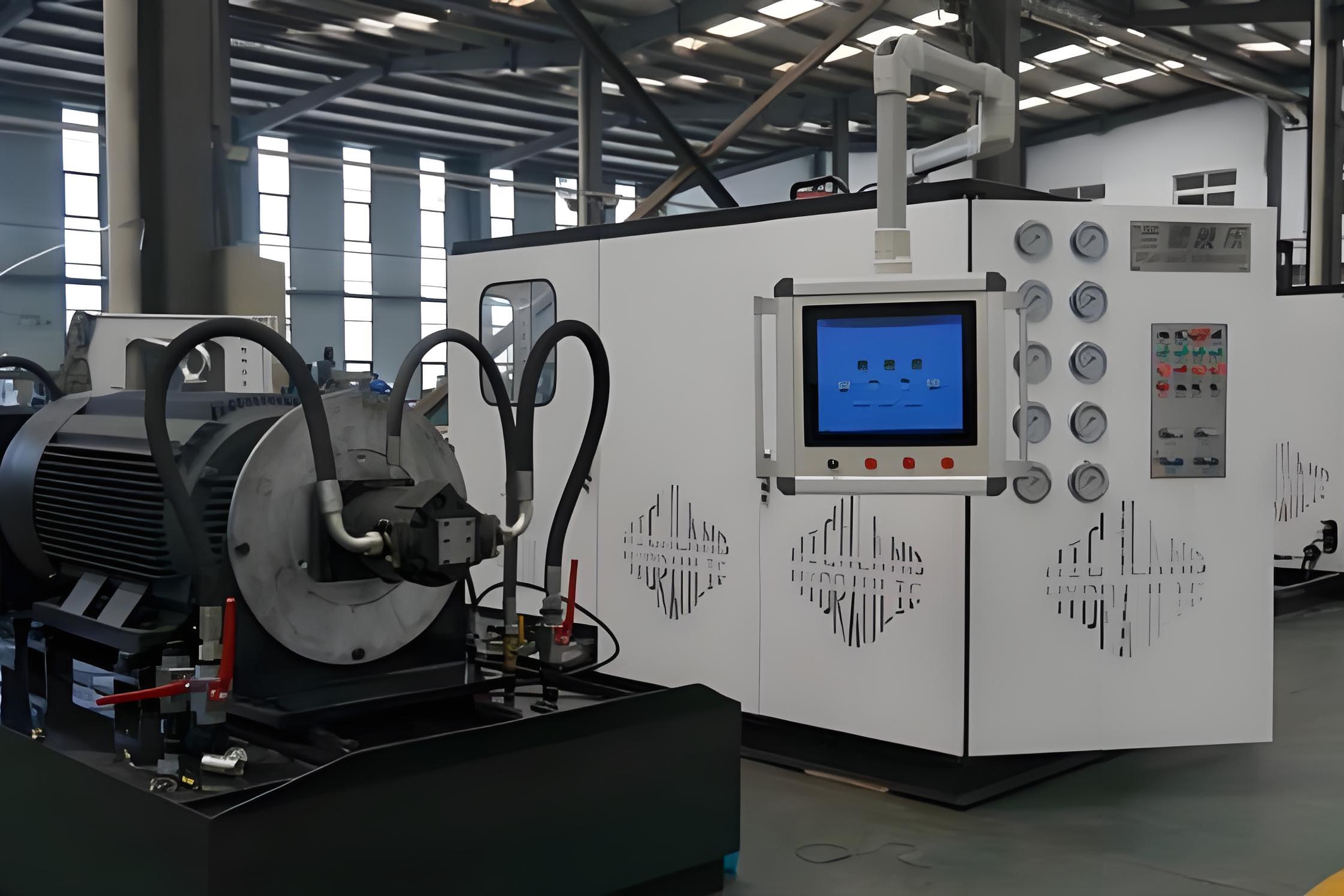 Hydraulic pump testing and quality control