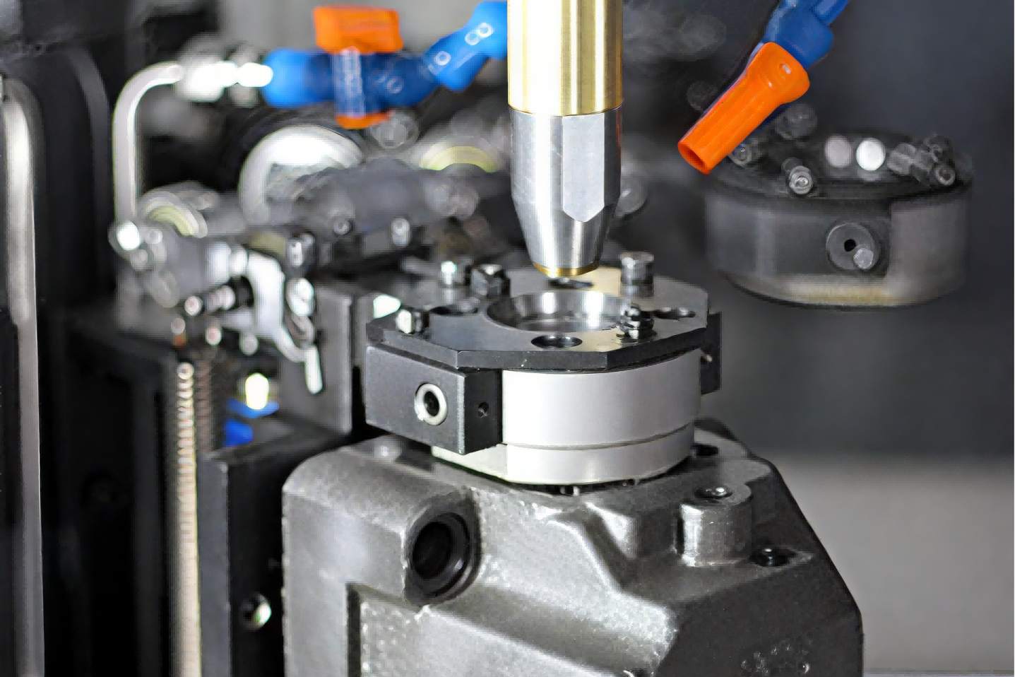 CNC machining of hydraulic pump components