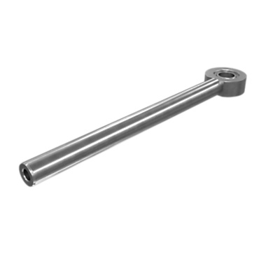 Hydraulic connecting rod assembly showing precision machining