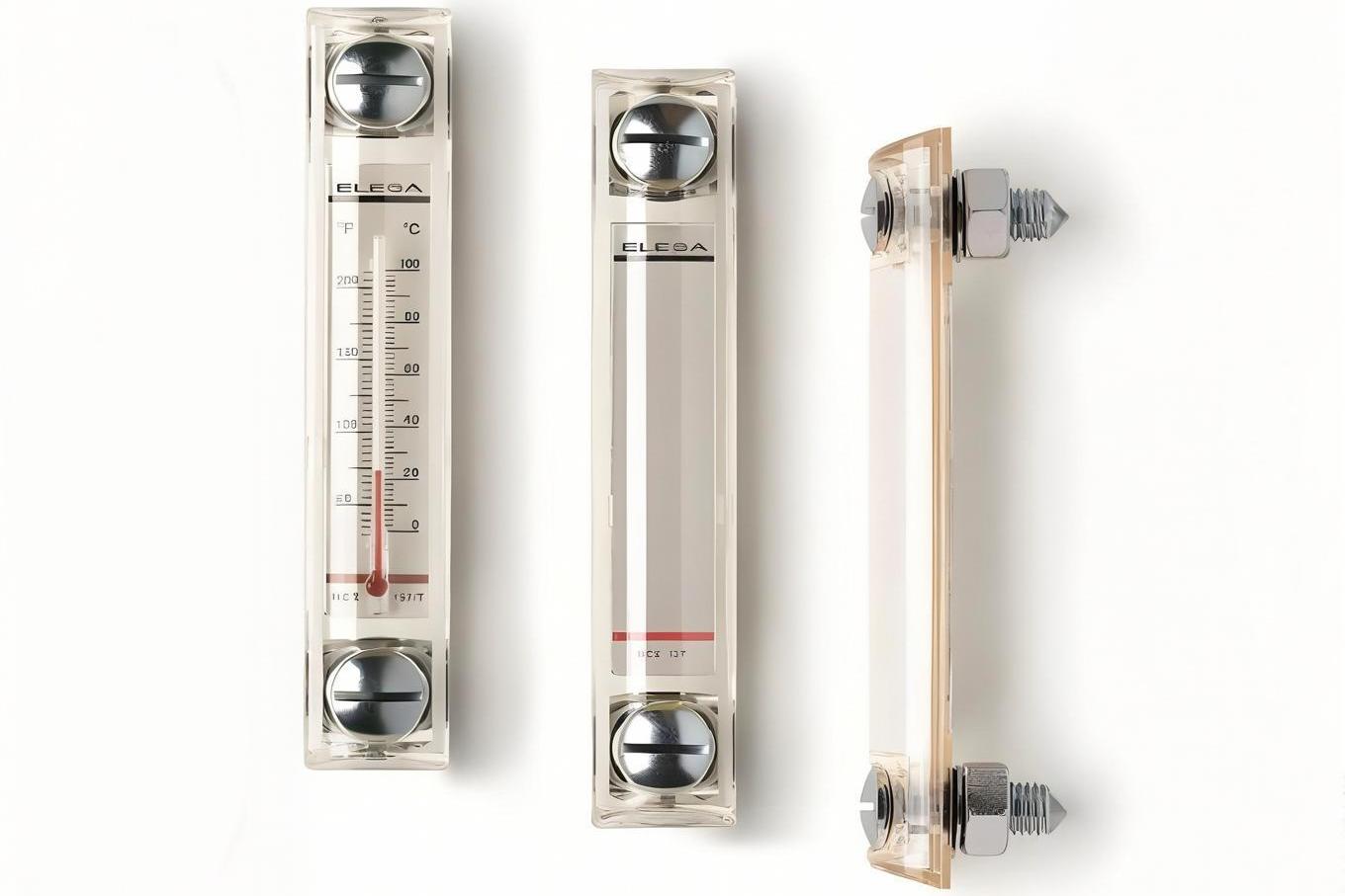 Hydraulic fluid level indicators including sight glasses and electronic sensors