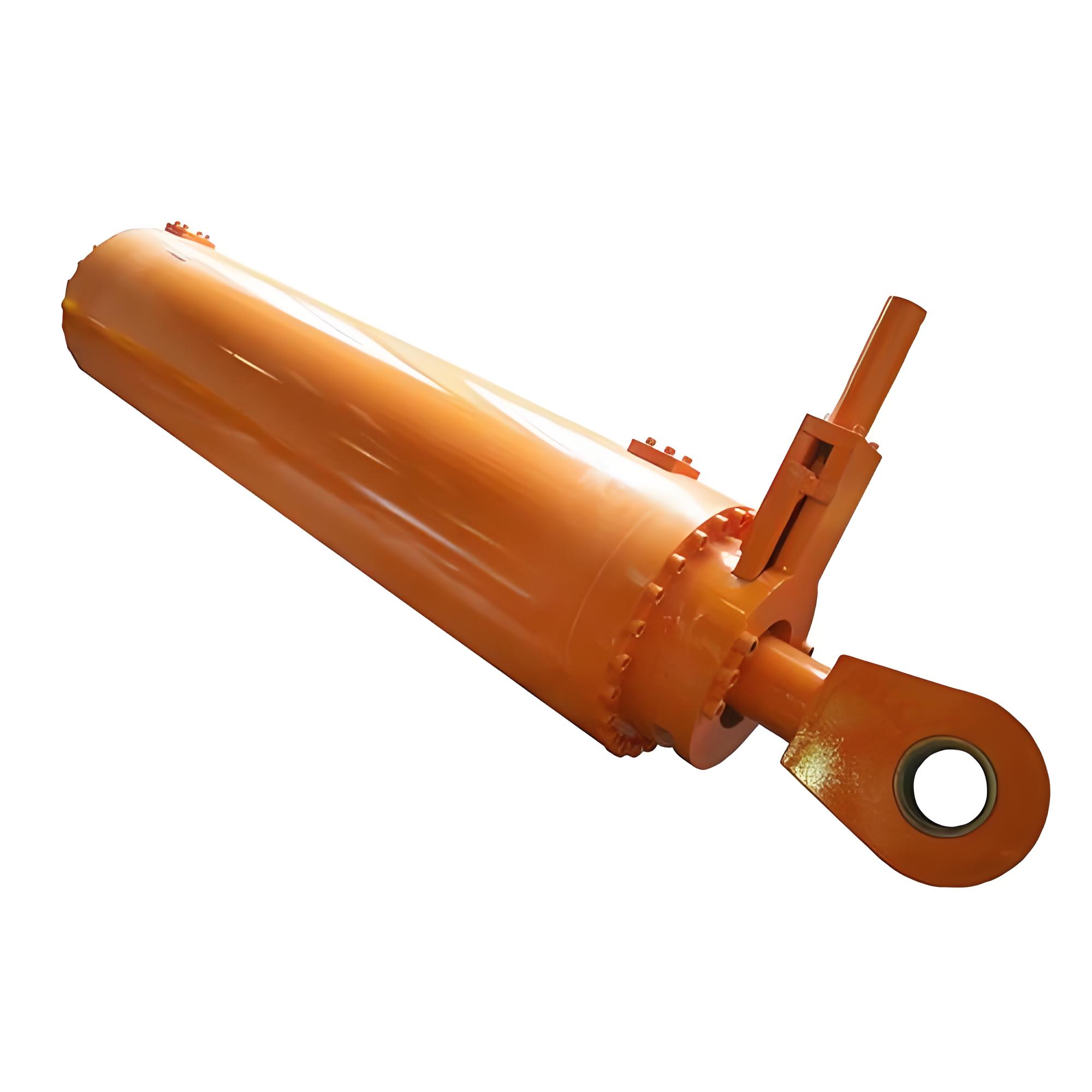 Different types of hydraulic cylinder designs including single-acting, double-acting, and telescopic cylinders