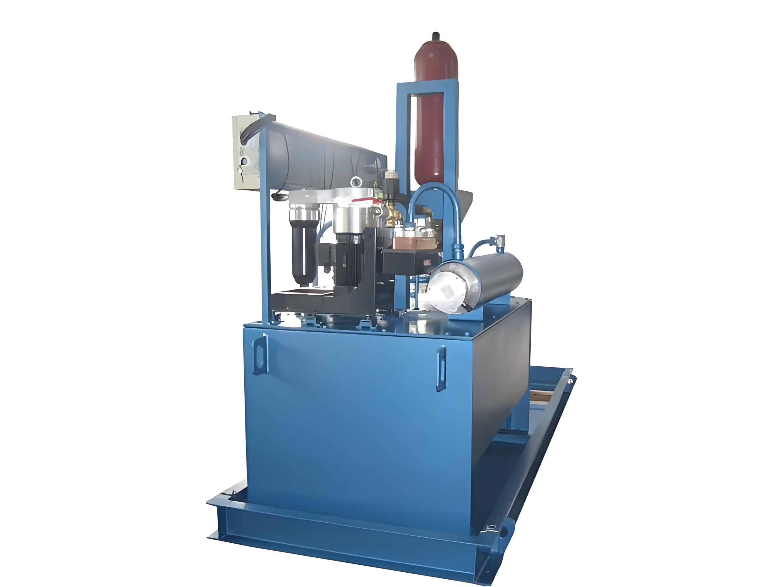 Hydraulic system application in manufacturing showing hydraulic equipment in automated production lines