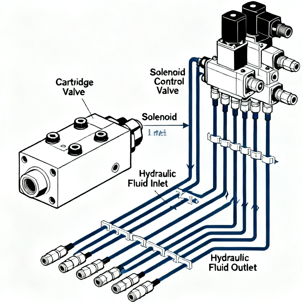 Hydraulic Circuit with Solenoid Control