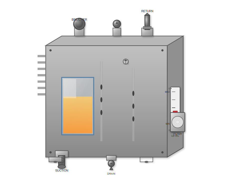 Hydraulic system failure in manufacturing plant