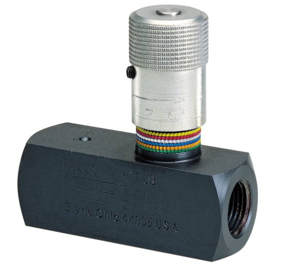 hydraulic flow control valve