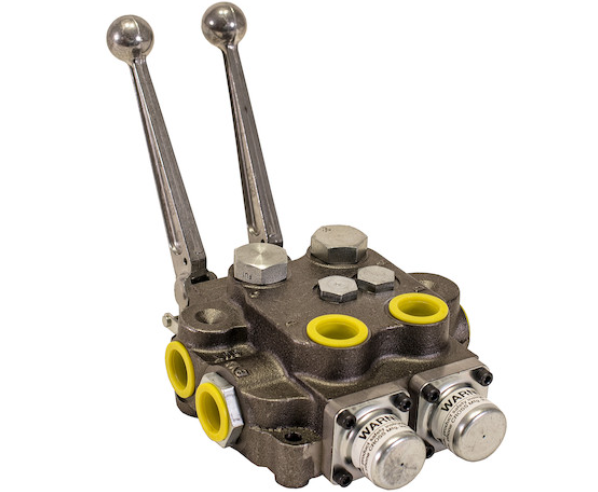 2 spool hydraulic control valve