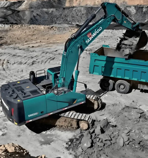 Shanhe Intelligent's 5G remote-controlled excavator (1)