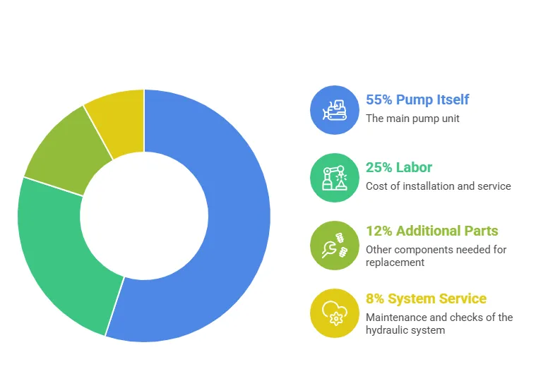 Typical cost breakdown